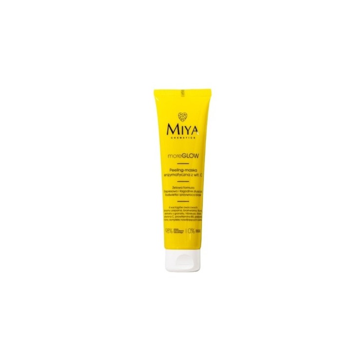 Miya Cosmetics meerGLOW Enzymatic Peeling - Gezichtsmasker met vitamine C 60 ml