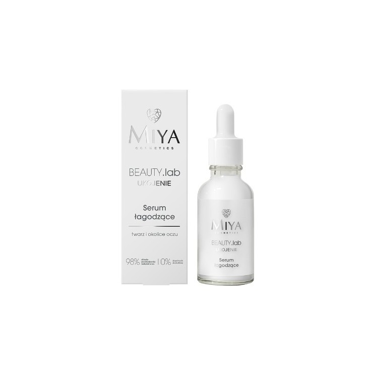 Miya Cosmetics BEAUTY .lab Soothing Soothing Serum for the face and eye area 30 ml