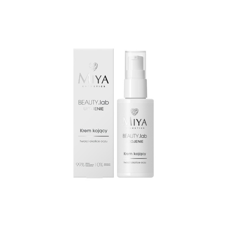 Miya Cosmetics BEAUTY .lab Verzachtende crème voor gezicht en ogen 50 ml