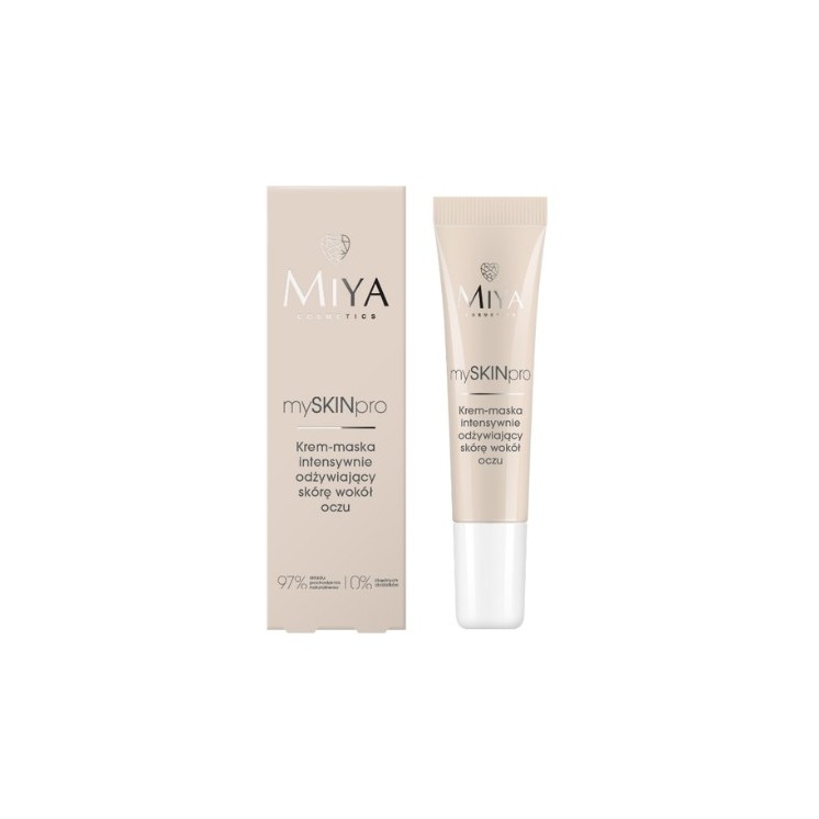 Miya Cosmetics mySKINpro Cream - Masker dat de huid rond de ogen intensief voedt 15 ml
