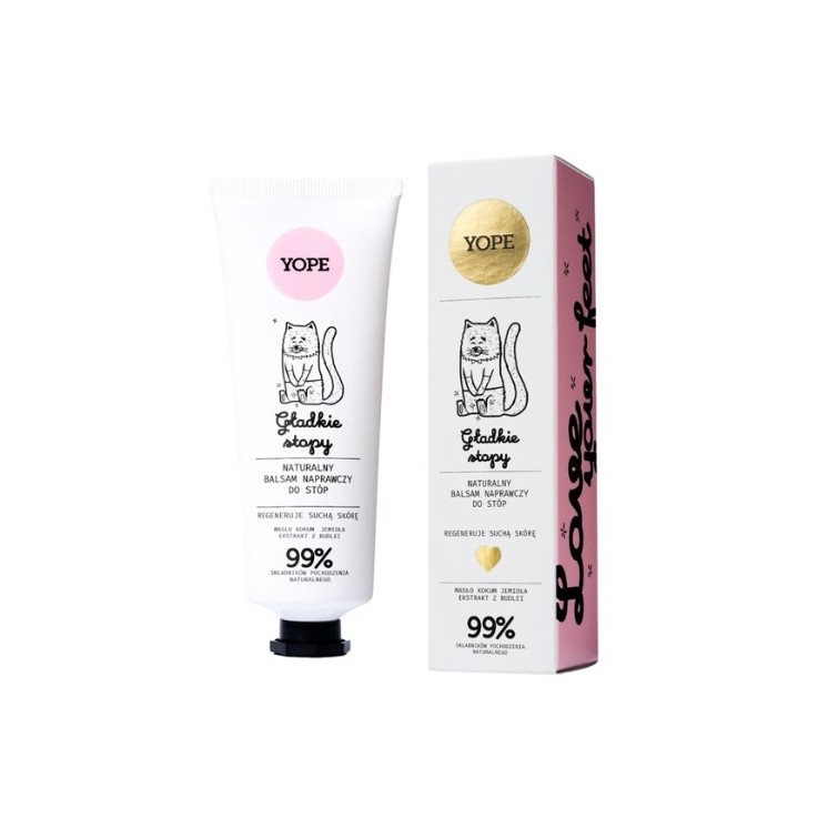 YOPE Natürlicher reparierender Fußbalsam 75 ml