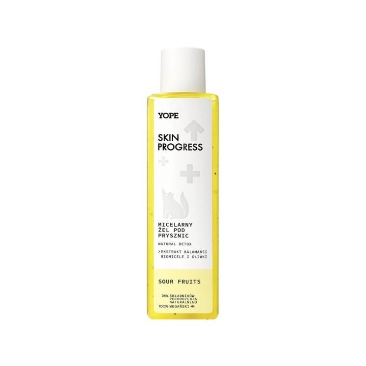 YOPE Skin Progress Міцелярний Natural Detox гель для душу 200 мл