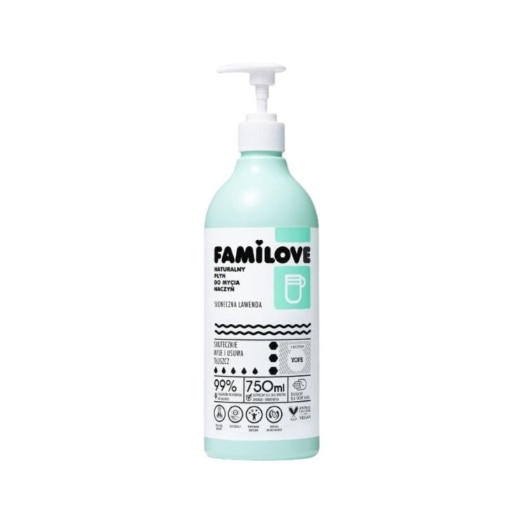 YOPE Familove Natürliches Geschirrspülmittel 750 ml