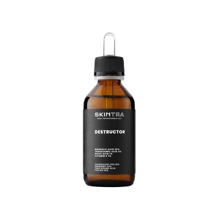 SkinTra Destructor ganzjähriges saures Peeling 24% 100 ml