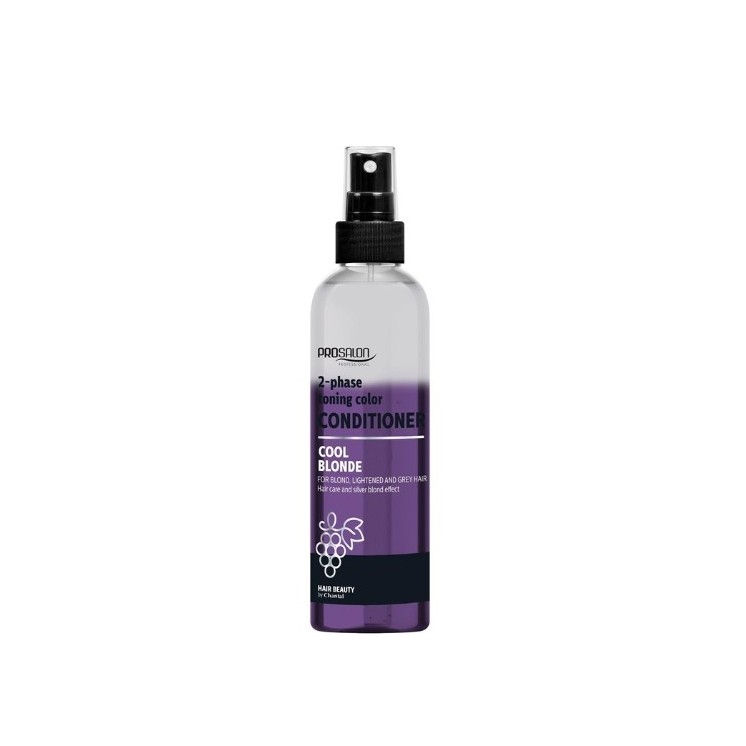 Prosalon Professional Cool Blonde tweefasige Kleurverstevigende haarconditioner 200 ml