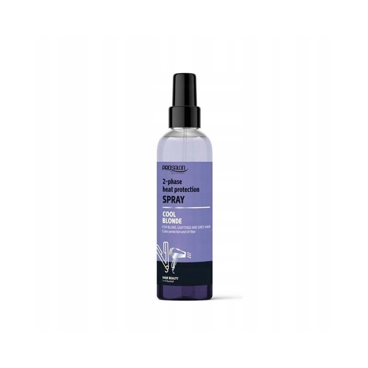 Prosalon Professional Cool Blonde термозахисна двофазна рідина для захисту кольору волосся 200 мл