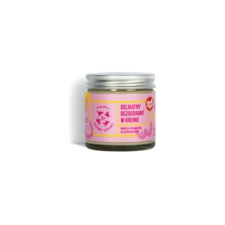 Mydlarnia Cztery Szpaki zartes Creme-Deodorant Vanille und Palmarose Limited Edition „Badaj się“ 60 ml