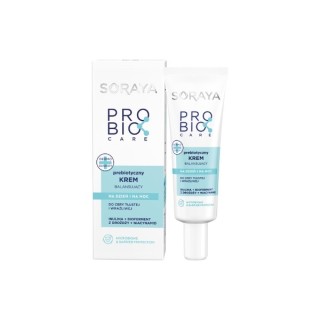 Крем для обличчя Soraya ProBio Care Prebiotic Balancing для жирної та чутливої шкіри денний та нічний 50 мл