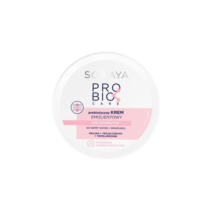 Soraya ProBio Care Prebiotic Emollient Multifunctional Body Cream for Dry Skin 200 ml
