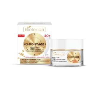 Денний крем для обличчя від зморшок Bielenda Chrono Age 24H Moisturizing 40+ 50 мл