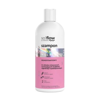So!flow Humectant Shampoo für Haare mit hoher Porosität, die eine tiefe Regeneration erfordern, 300 ml