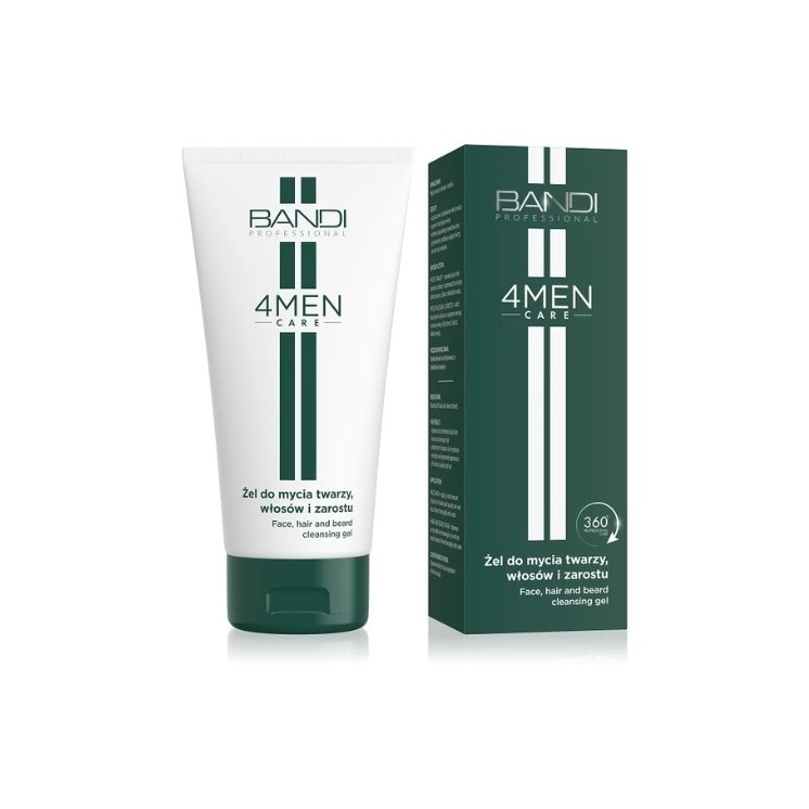 Bandi 4Men Care voor het wassen van gezicht, haar en baard 150 ml