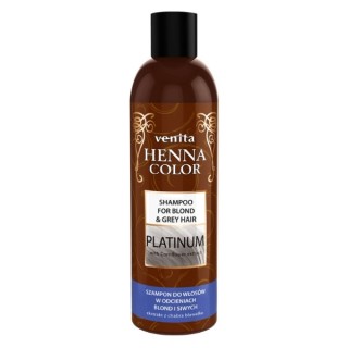 Venita Henna Kleurshampoo voor blond en grijs haar Platinum 250 ml
