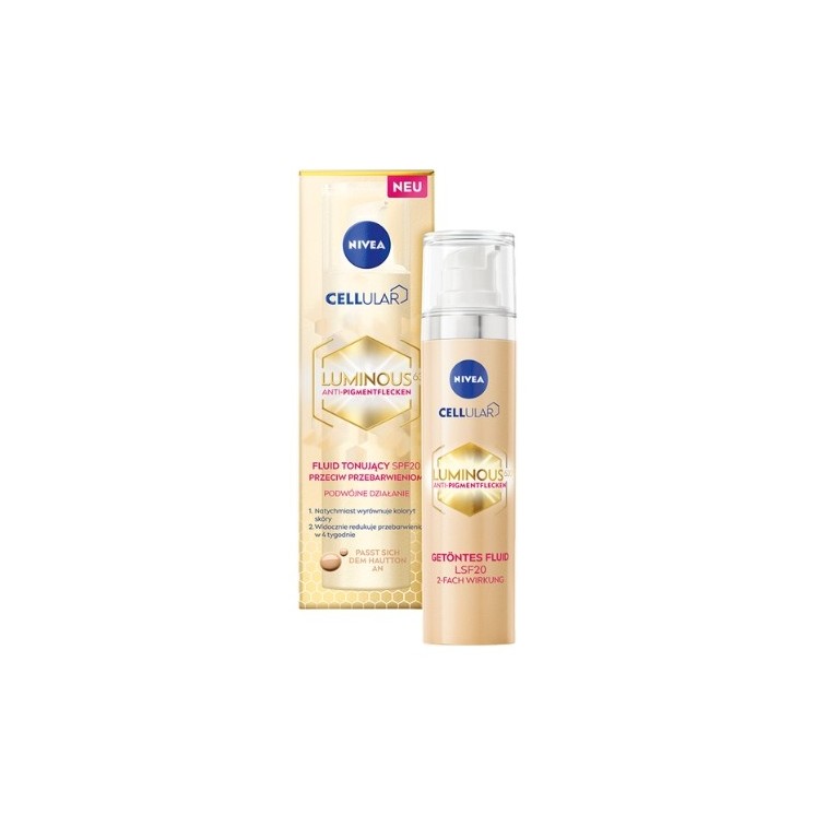 Nivea Cellular Iluminous Anti Spot verstevigende anti-vlekken gezichtscrème SPF20 40 ml