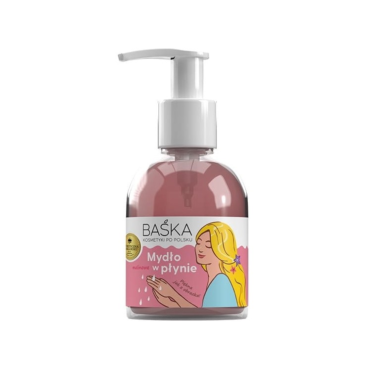 Рідке мило для рук Baśka Raspberry 250 мл