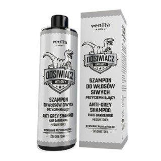 Venita Men Darkening Degreaser Shampoo für graues Haar Mittlere Töne 200 ml