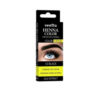 Venita cream Henna for eyebrows /1.0/ Black 30 g