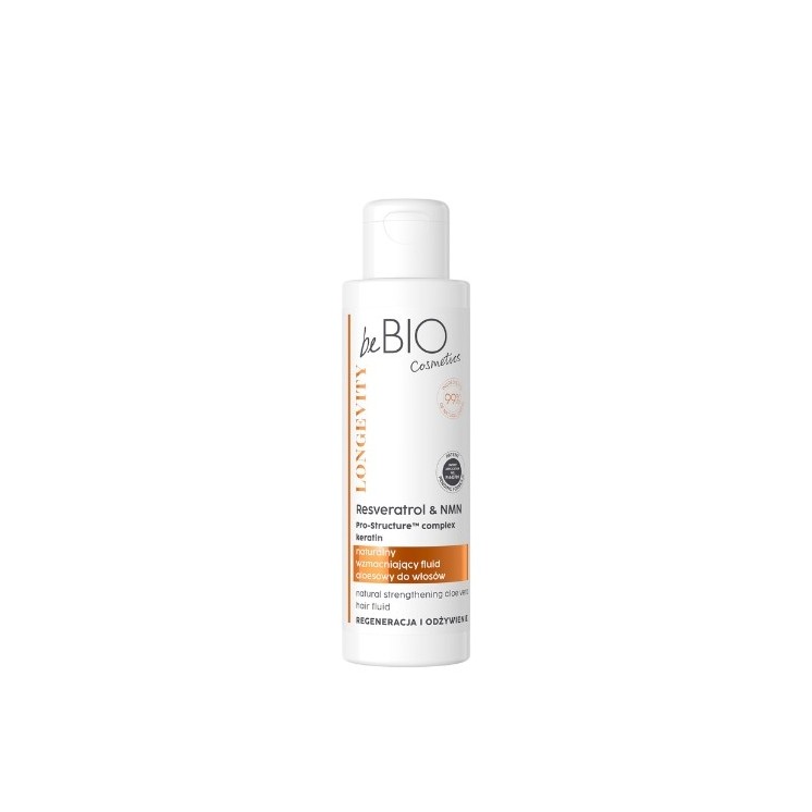 beBIO Ewa Chodakowska LONGEVITY Natürliches Aloe-Fluid zur Regeneration und Pflege der Haare 100 ml