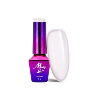 MollyLac /220/ Winter Crystalize Hybride Nagellak Morning Light 5 ml