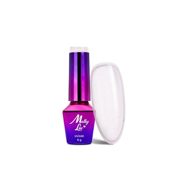 MollyLac /220/ Winter Crystalize Hybride Nagellak Morning Light 5 ml