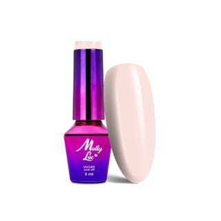 MollyLac /360/ Silk & Cotton Hybrid Nail Polish Secret Fun 5 ml