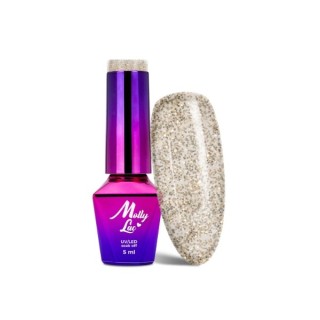 MollyLac /208/ Sensual Aurelie Hybrid Nail Polish 5 ml