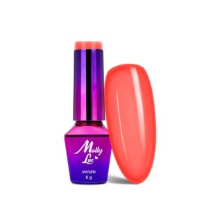 MollyLac /134/ Bubble Tea Revolution Hybrid Varnish 5 ml