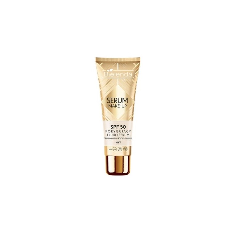 Bielenda Serum Corrective Make-up Fluid + сироватка для обличчя SPF50 /1/ 30 г