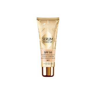 Bielenda Serum Corrective Make-up Fluid + сироватка для обличчя SPF50 /3/ 30 г
