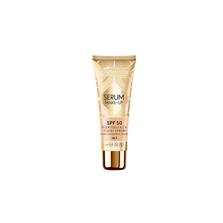 Bielenda Serum Corrective Make-up Fluid + сироватка для обличчя SPF50 /3/ 30 г