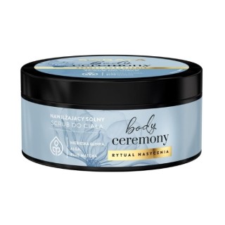Зволожуючий сольовий скраб для тіла з блакитною глиною Soraya Body Ceremony 200 г