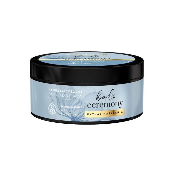 Soraya Body Ceremony Hydraterende Zout Bodyscrub Blauwe Klei 200 g