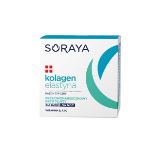 Soraya Collagen + Elastin жирний крем для обличчя від зморшок день/ніч 50 мл