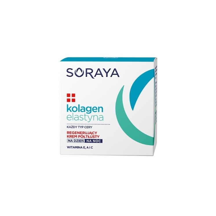 Soraya Collagen + Elastin regenerierende halbreiche Gesichtscreme Tag/Nacht 50 ml