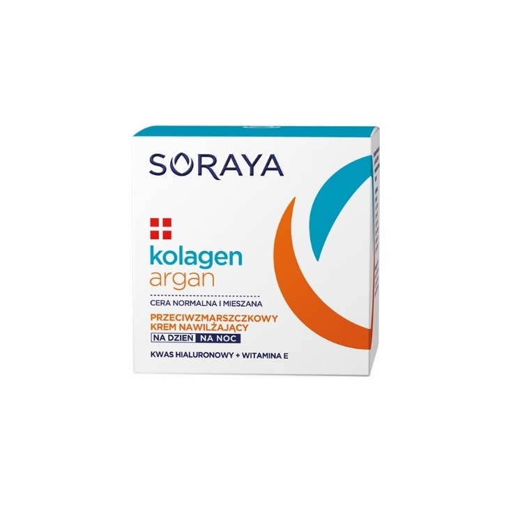 Soraya Collagen + Argan anti-wrinkle Moisturizing face cream Day/night 50 ml