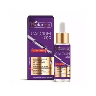 Sérum visage anti-rides liftant concentré Bielenda CALCIUM + Q10 jour/nuit 30 ml