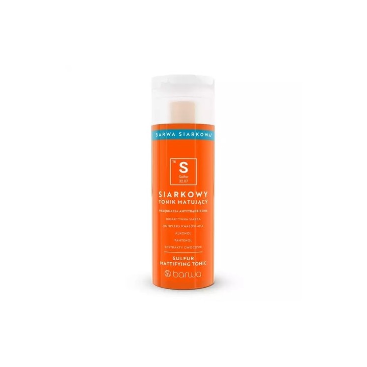 Матуючий тонік Barwa Sulphur Anti-Acne 200 мл