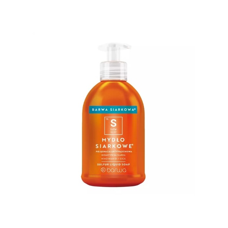 Barwa Sulphur Anti-Akne Flüssige Schwefelseife 300 ml