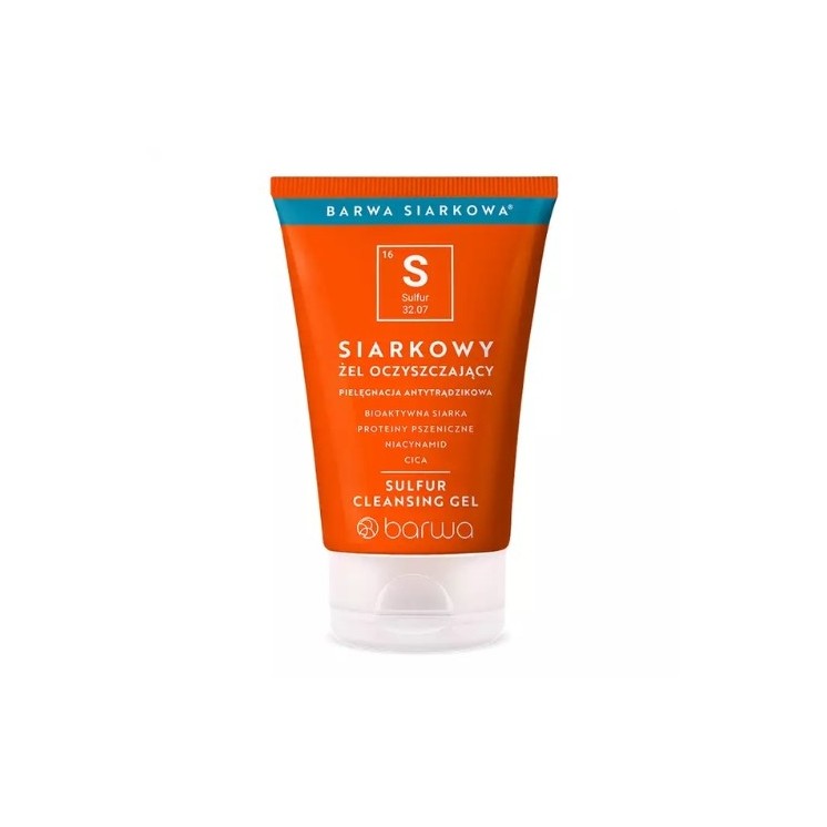 Гель для очищення обличчя Barwa Sulphur Anti-Acne 120 мл