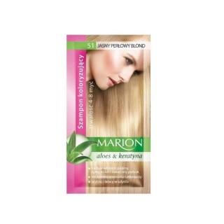 Шампунь Marion Coloring з екстрактом алое 4-8 прань /51/ Світлий перламутровий blond 40 мл