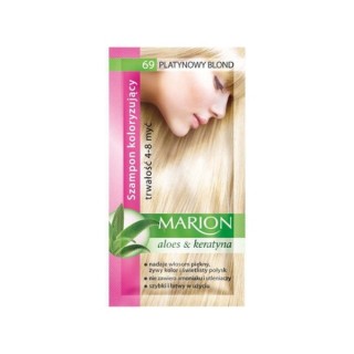 Шампунь Marion Coloring з екстрактом алое 4-8 прань /69/ Платиновий Blond 40 мл