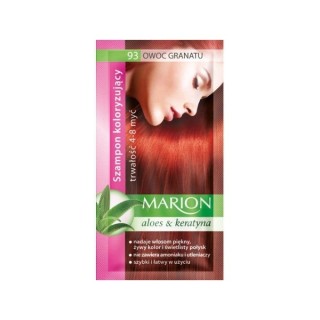 Шампунь Marion Coloring з екстрактом алое 4-8 прань /93/ Гранат 40 мл