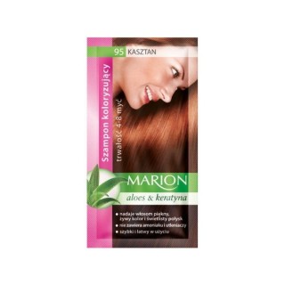 Шампунь Marion Coloring з екстрактом алое 4-8 прань /95/ Каштан 40 мл