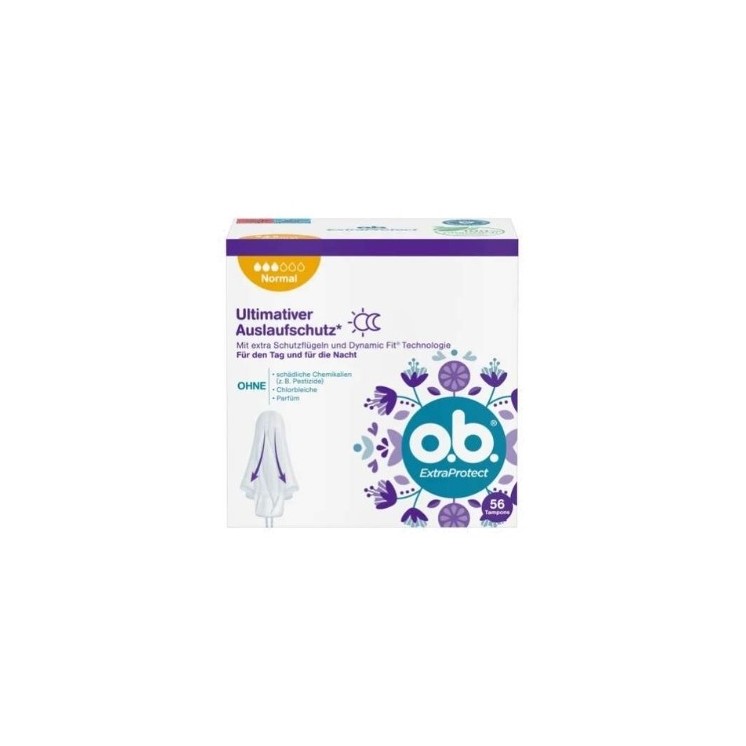 OB ExtraProtect Гігієнічні тампони Normal 56 шт