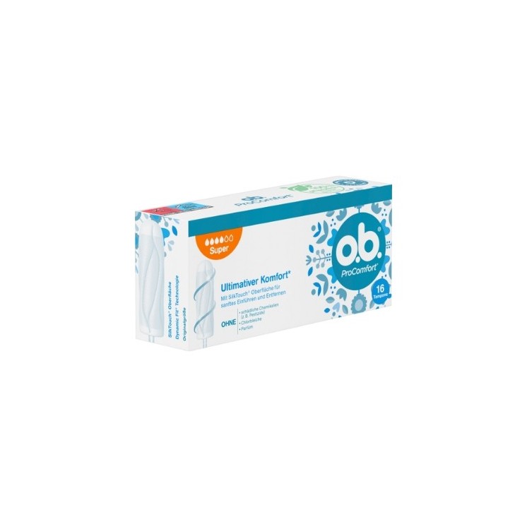 Тампони гігієнічні OB ProComfort Super Plus 16 шт