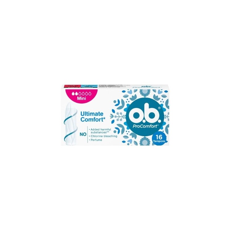 OB ProComfort Hygiene-Tampons Mini 16 Stück