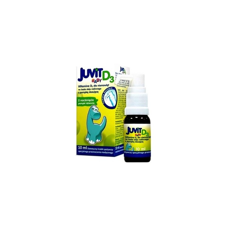 Juvit D3 Baby Orale druppels met pompje voor baby's 10 ml