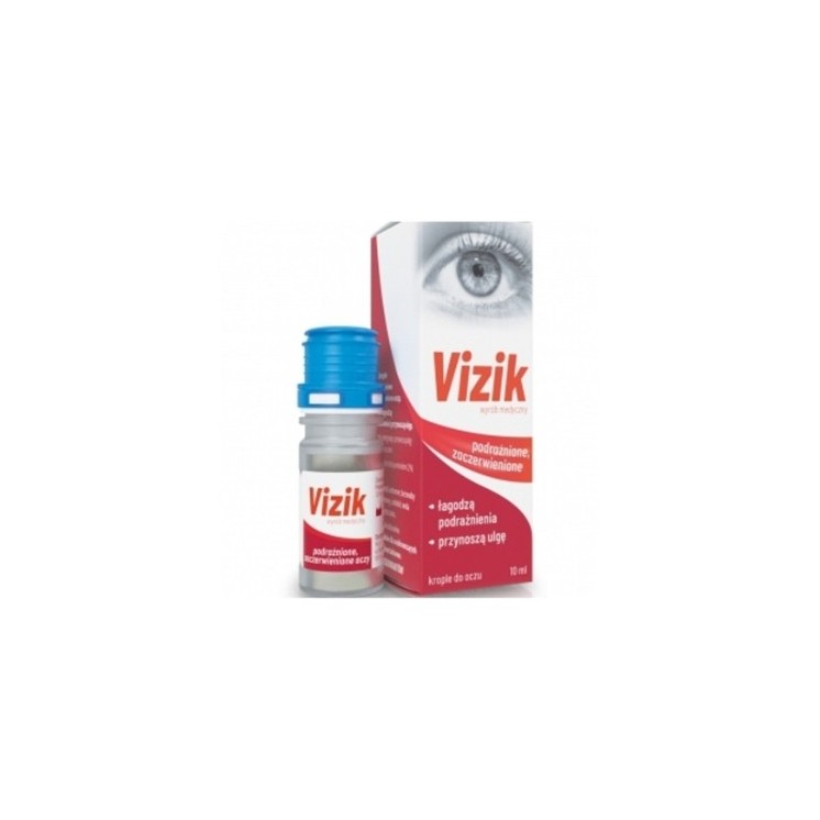 Vizik Drops for irritated and red eyes 10 ml