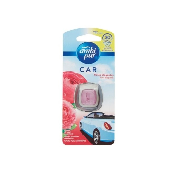 Ambi Pur Car Автомобільний ароматизатор Flores Elegantes 2 мл