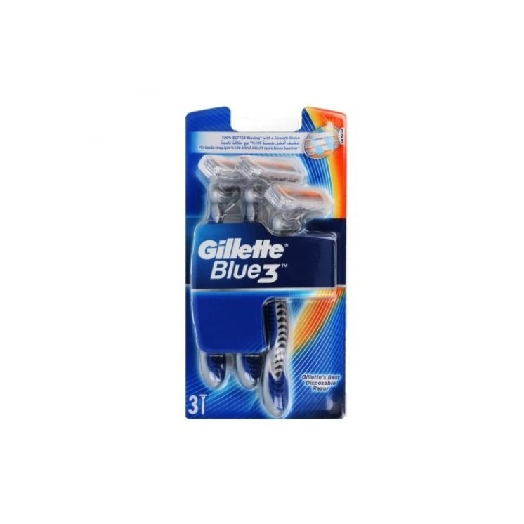 Gillette Blue3 wegwerpscheermesjes 3 stuks